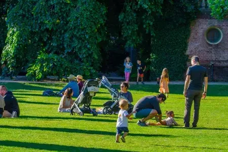 Filoli Garden Children